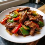 chinese pepper steak - Tasty