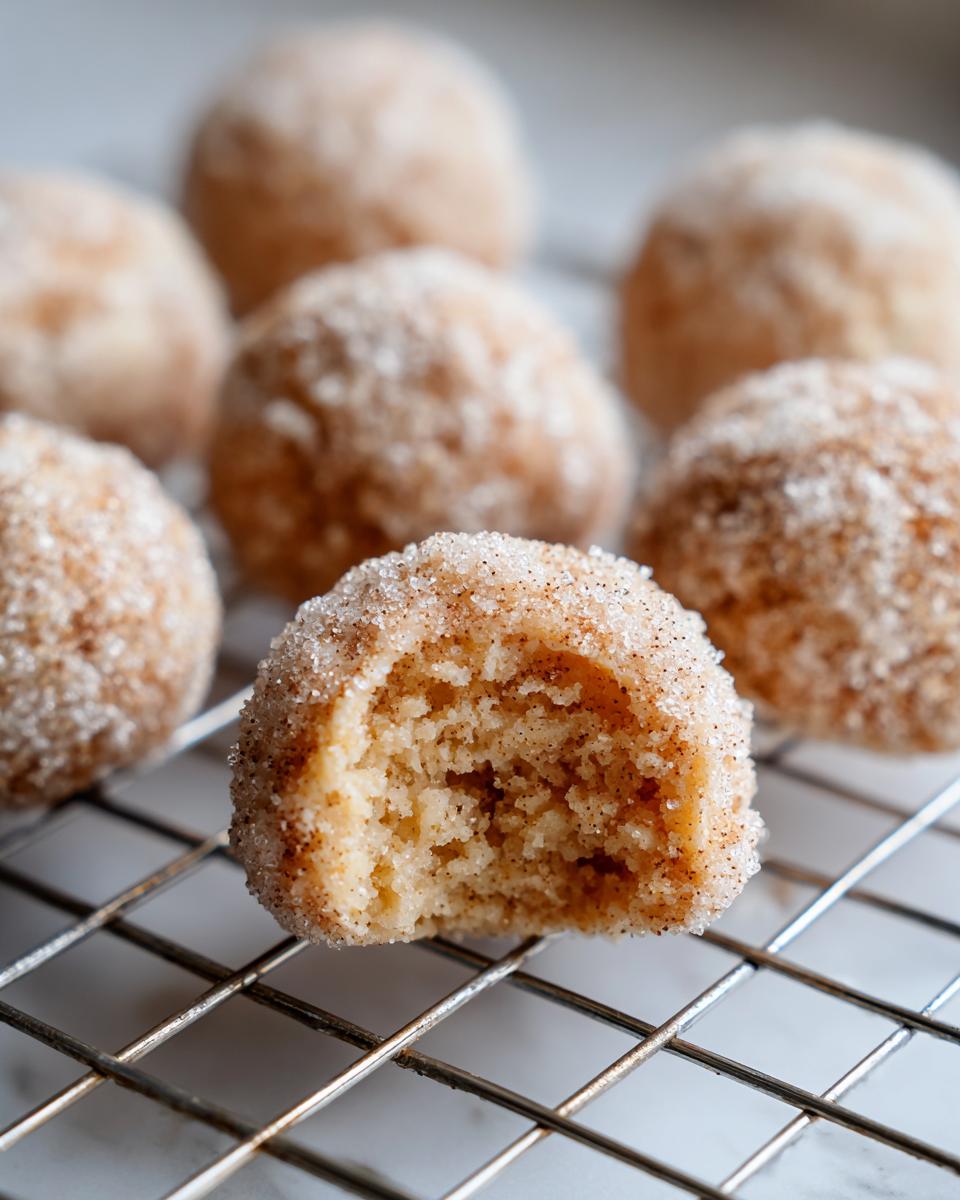 cinnamon sugar snowball cookies - Other 4