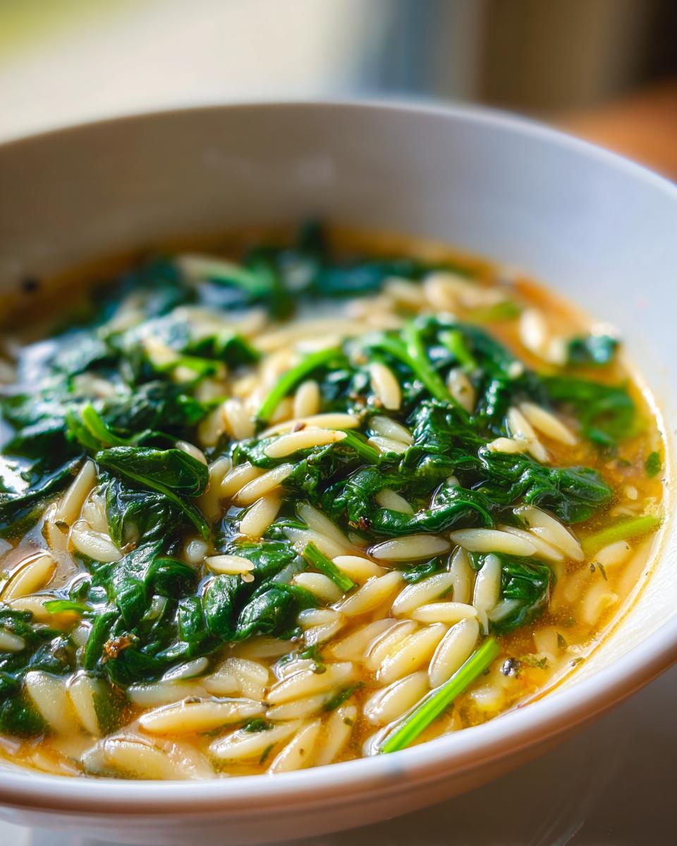 italian orzo spinach soup - Other 2