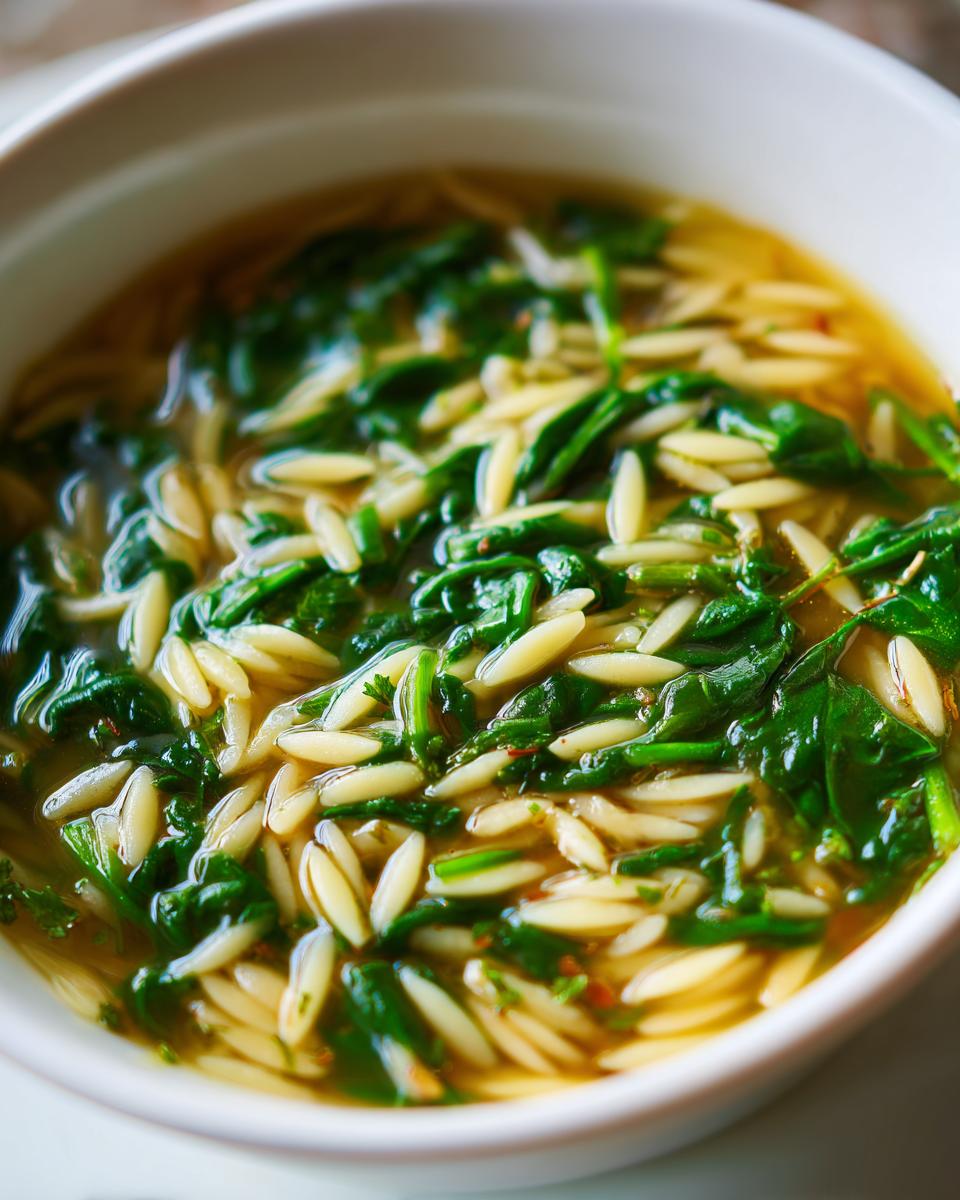 italian orzo spinach soup - Other 4
