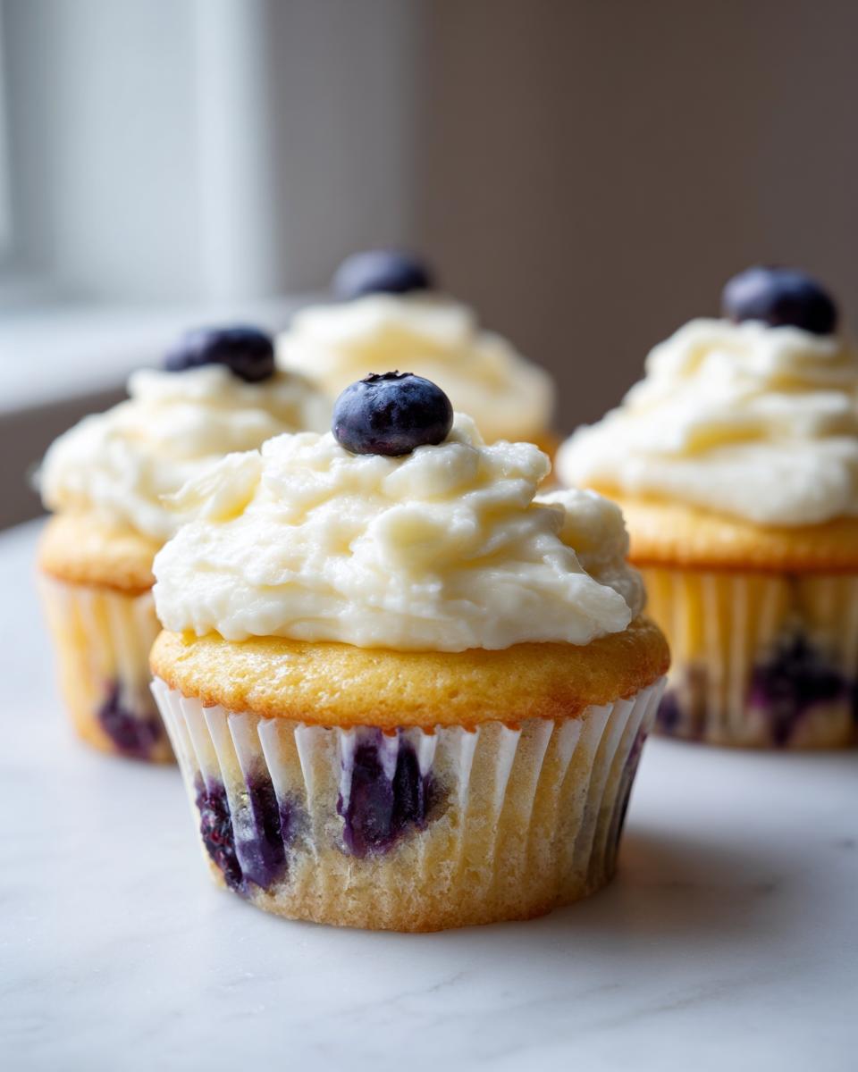 lemon blueberry cupcakes - Other 1