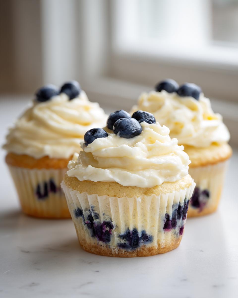 lemon blueberry cupcakes - Other 2