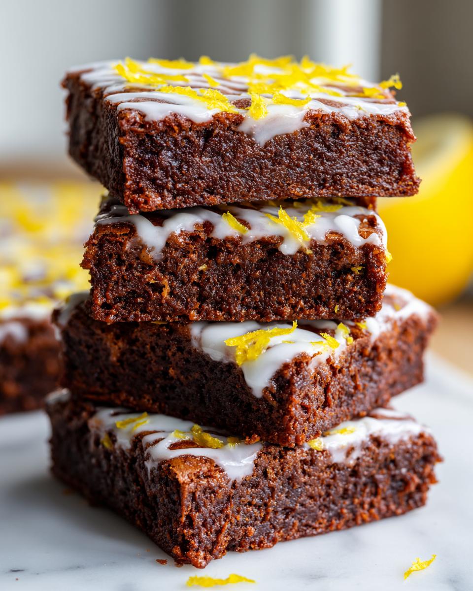 lemon brownies - Other 3
