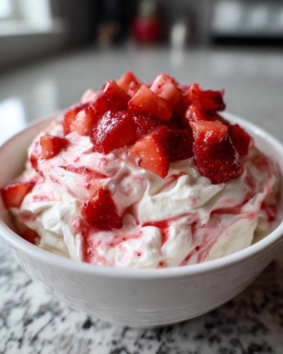 strawberry cheesecake dip - Other 1